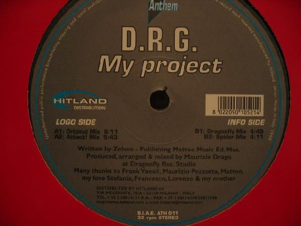 D.R.G. : My Project (12")