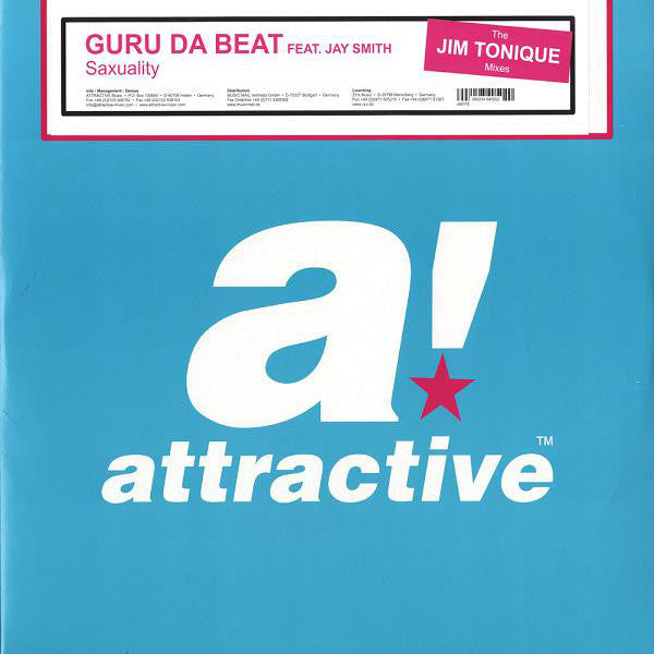 Guru Da Beat Feat. Jay Smith* : Saxuality (12")