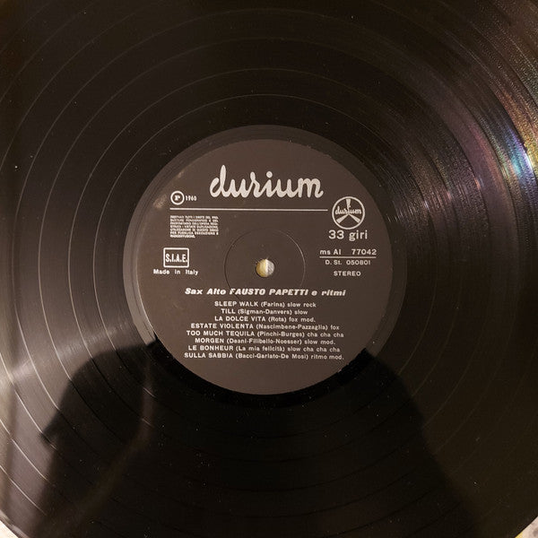 Fausto Papetti : 1a Raccolta (LP, Album, RE)