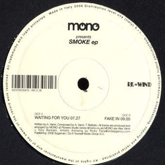 Mono (2) : Smoke EP (12", EP)