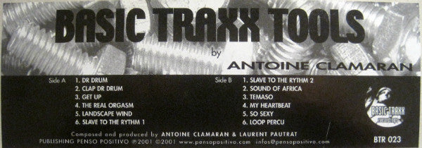Antoine Clamaran : Basic Traxx Tools (12")