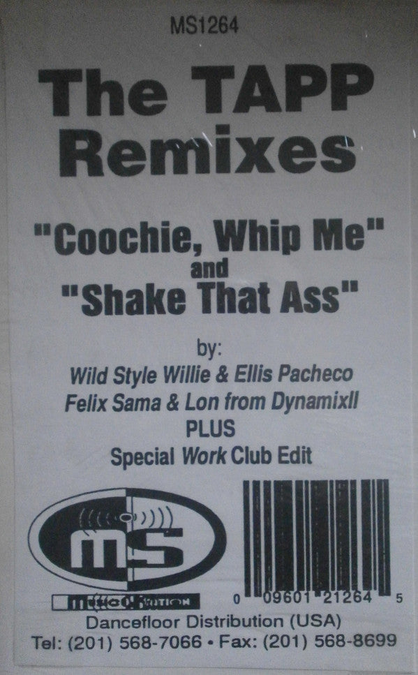Tapp : The Tapp Remixes (12", Promo, W/Lbl)