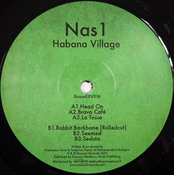 Nas1 : Habana Village (12", MiniAlbum, EP)