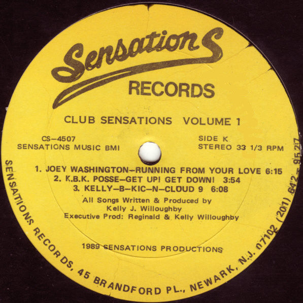 Various : Club Sensations Volume 1 (12")
