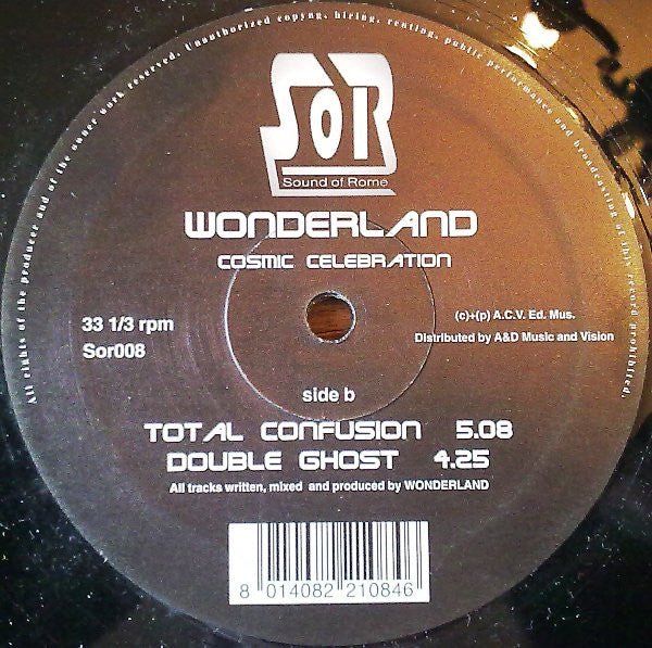 Wonderland (2) : Cosmic Celebration (12")
