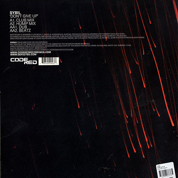 Sybil : Don't Give Up (12")