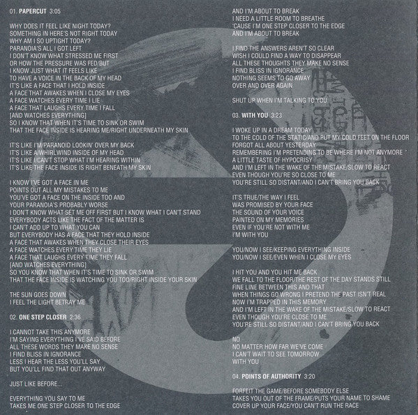 Linkin Park : Hybrid Theory (CD, Album, RP)