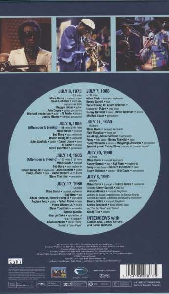 Miles Davis : Miles! The Definitive Miles Davis At Montreux DVD Collection 1973-1991 (10xDVD-V, Multichannel, NTSC, All + Box, Ltd, Num)