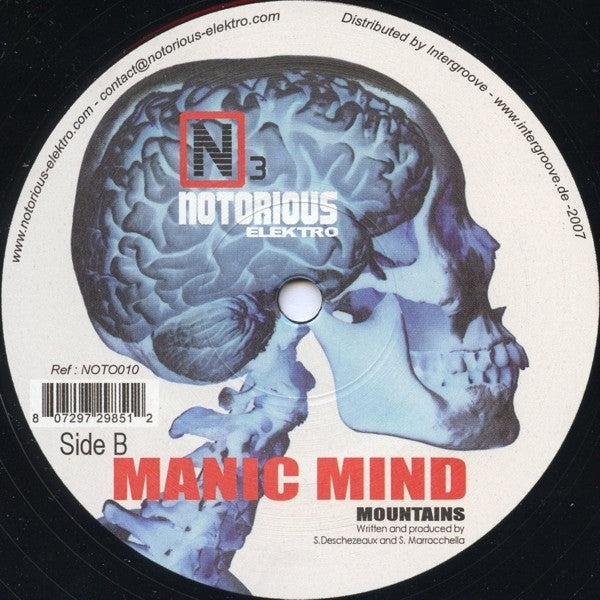 Manic Mind : Infectious Groove (12")