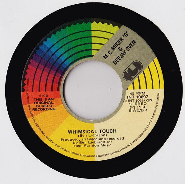 MC Miker "G" & Deejay Sven* : Holiday Rap (7")