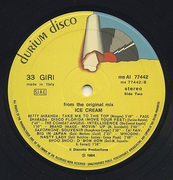 Various : Icecream (LP, Comp, Mixed)