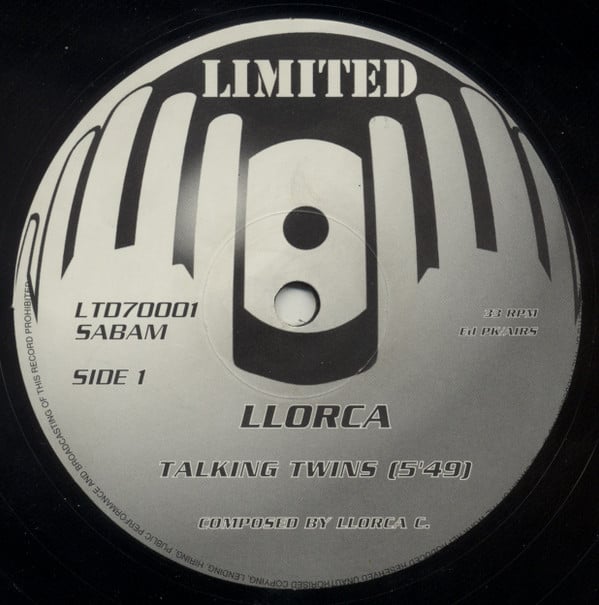 Llorca : Talking Twins (12", Ltd)