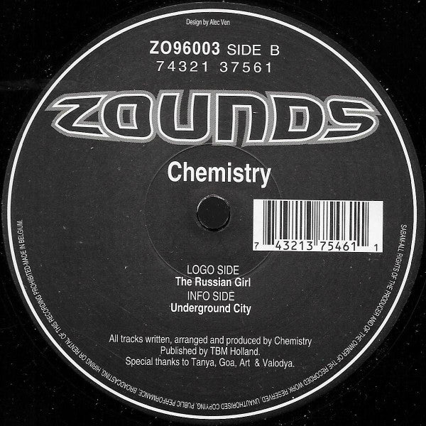 Chemistry (3) : The Russian Girl / Underground City (12")