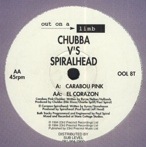 Chubba v's Spiralhead : Carabou Pink / El Corazon (12")