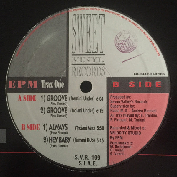 EPM : Trax One (12")