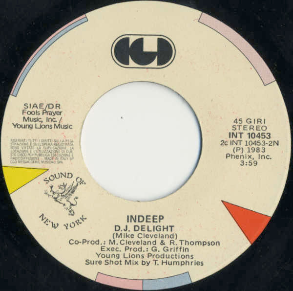 Indeep : Last Night A D.J. Saved My Life (7", Single)