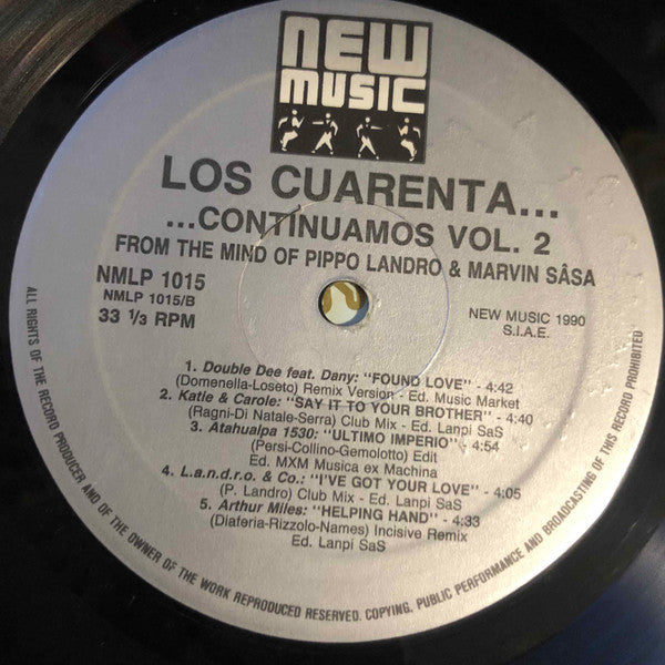 Various : Los Cuarenta - Continuamos... Volume 2 (LP, Comp)