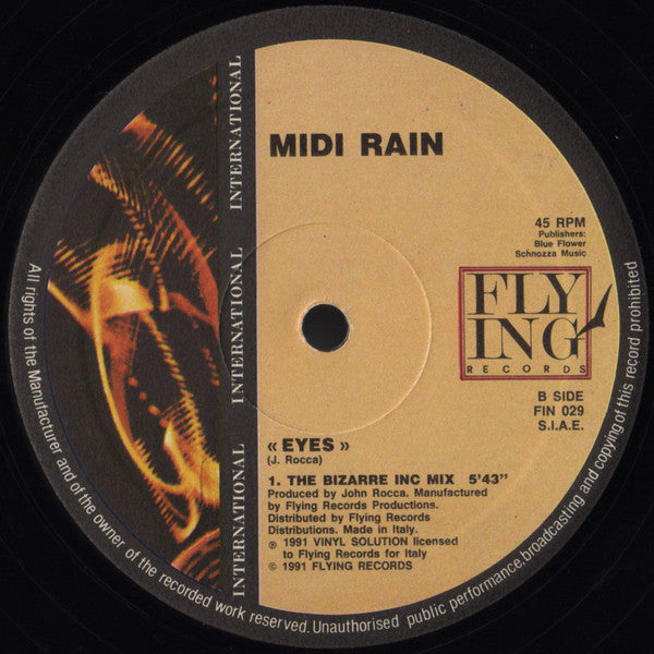 Midi Rain : Eyes (12")