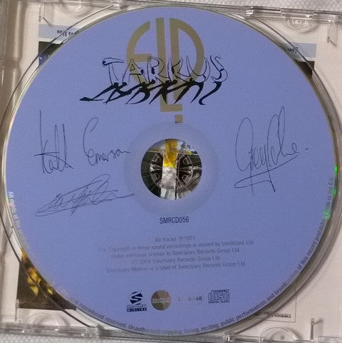 Emerson, Lake & Palmer : Tarkus (CD, Album, RE)