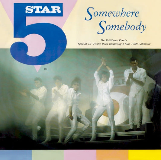 Five Star : Somewhere Somebody (The Pettibone Remix) (12", Single, Pos)