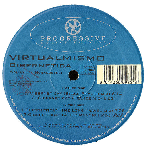 Virtualmismo : Cibernetica (12")
