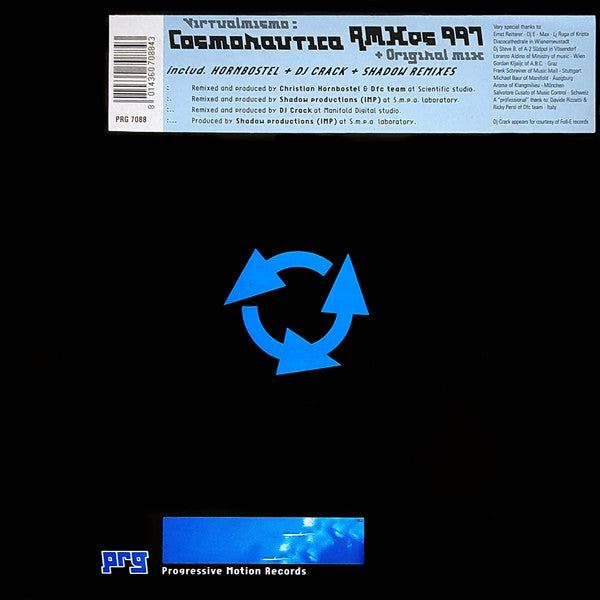 Virtualmismo : Cosmonautica (Remixes 997) (12")