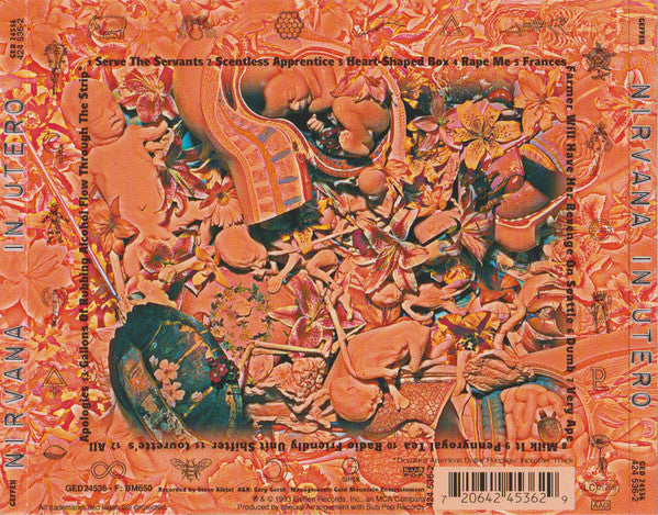 Nirvana : In Utero (CD, Album, RE, Uni)