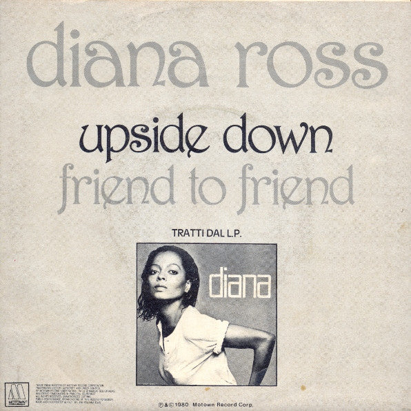 Diana Ross : Upside Down (7", Single)