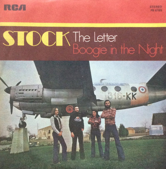 Stock (3) : The Letter / Boogie In The Night (7", Promo)