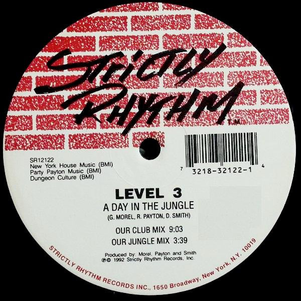 Level 3 (3) : A Day In The Jungle / Around The Way (12")