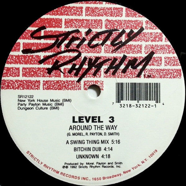 Level 3 (3) : A Day In The Jungle / Around The Way (12")