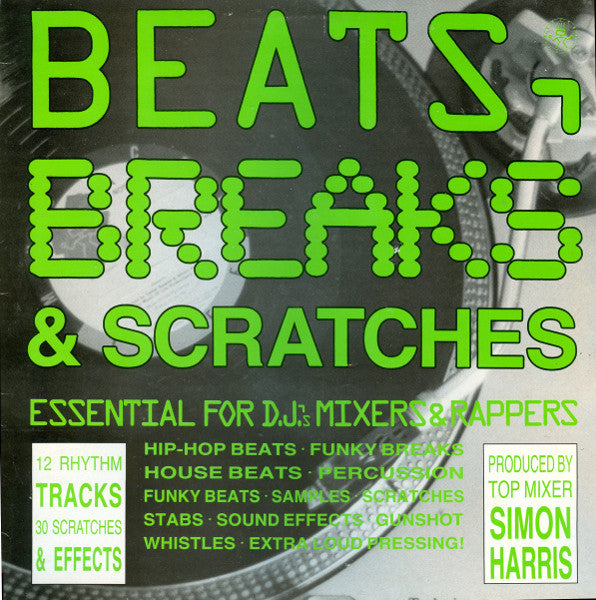 Simon Harris : Beats, Breaks & Scratches (LP, Album)