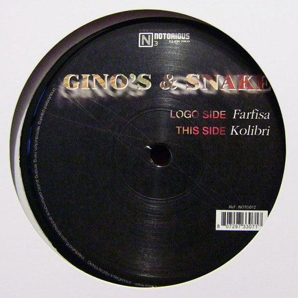 Gino's & Snake* : Farfisa / Kolibri (12")