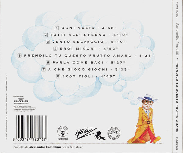 Antonello Venditti : Prendilo Tu Questo Frutto Amaro (CD, Album, Dig)