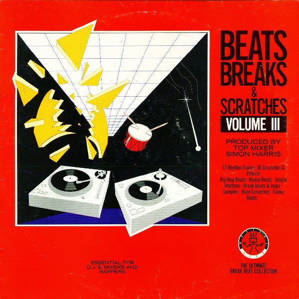 Simon Harris : Beats, Breaks & Scratches Volume 3 (LP)