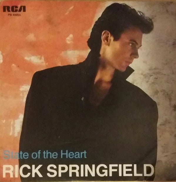 Rick Springfield : State Of The Heart (7", Promo)