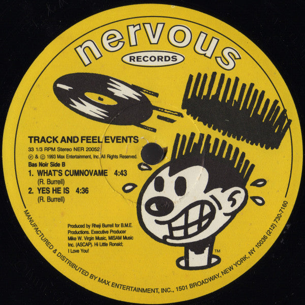 Track And Feel Events : Track And Feel Events (12")