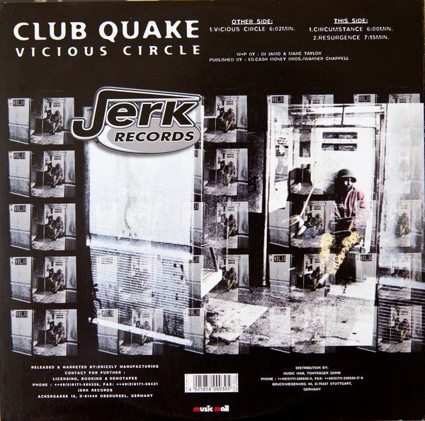 Club Quake : Vicious Circle (12")