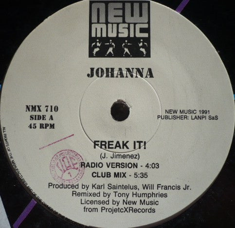 A Bitch Named Johanna : Freak It (12")