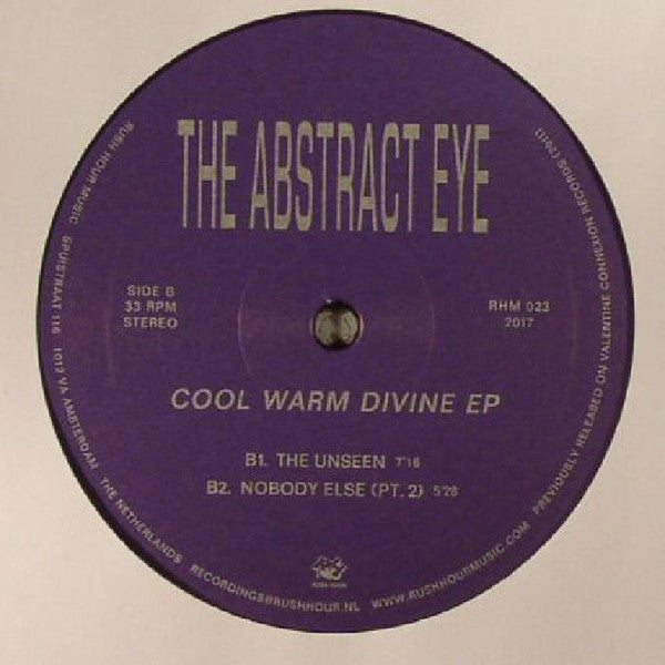 The Abstract Eye : Cool Warm Divine EP (12", EP, RE)