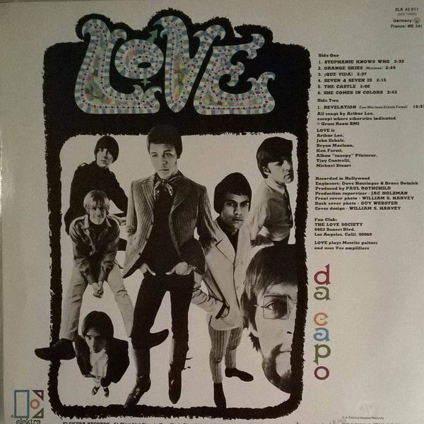 Love : Da Capo (LP, Album, RE)