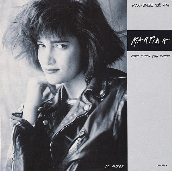 Martika : More Than You Know (12", Maxi)