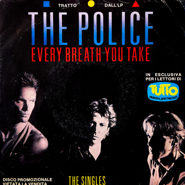 The Police : Every Breath You Take (The Singles) (7", Promo, Smplr)