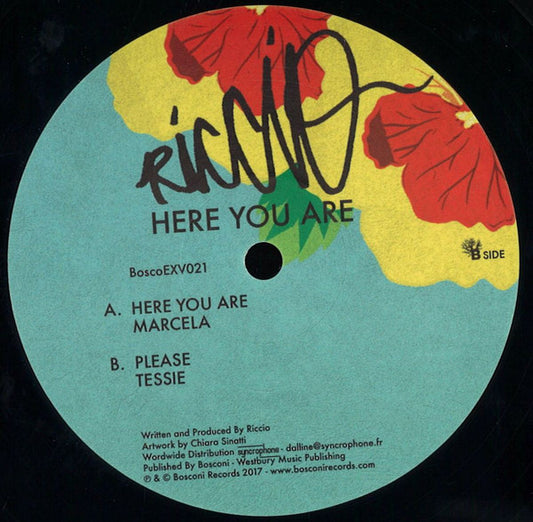 Riccio (3) : Here You Are (12")