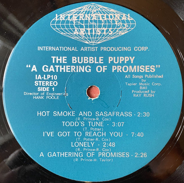 Bubble Puppy : A Gathering Of Promises (LP, Album)