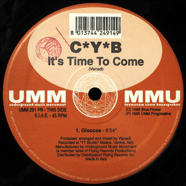 C*Y*B : It's Time To Come (12")