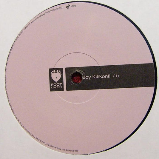 Joy Kitikonti : B - Crazy Man (12")