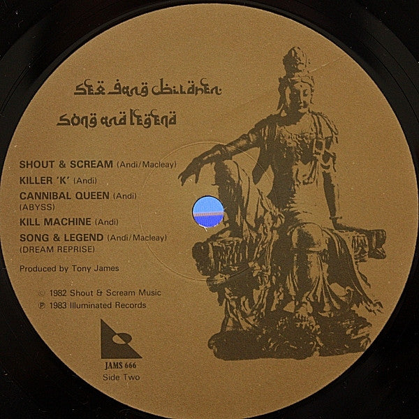 Sex Gang Children : Song And Legend (LP, Album)