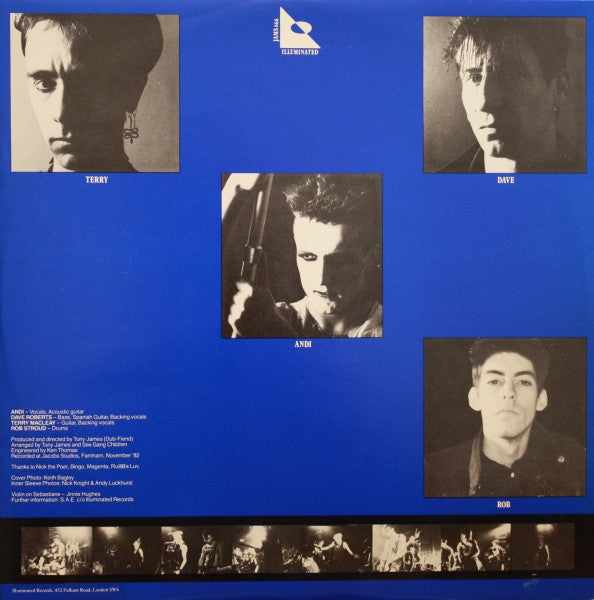 Sex Gang Children : Song And Legend (LP, Album)