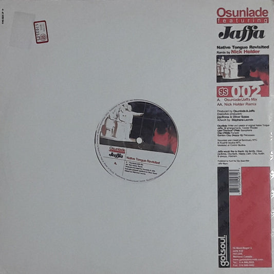 Osunlade Featuring Jaffa : Native Tongue Revisited (12")